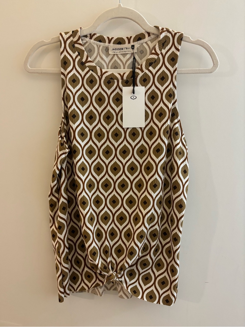 Jackson Rowe Retro Geometric Tank Top S